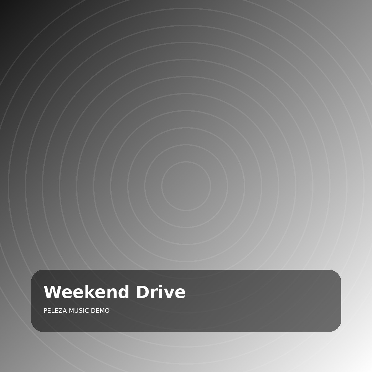 Weekend Drive